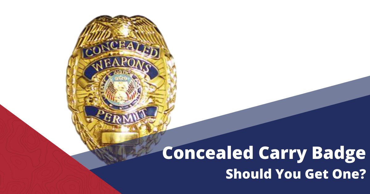 Should you get a Concealed Carry Badge?