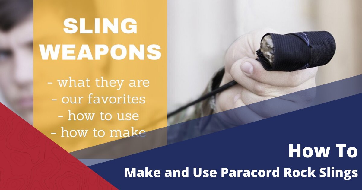 Sling Weapons – How to Make and Use Paracord Rock Slings [2021]