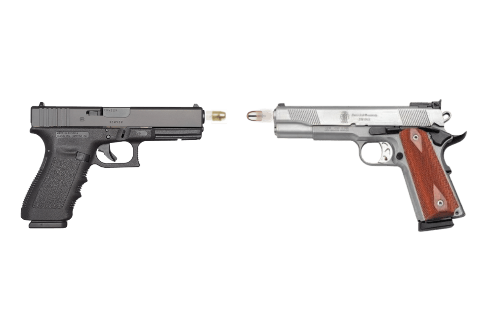 10mm vs 45 ACP [2024] Which is better? : Gun University