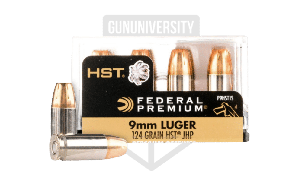 9mm - 124 Grain HST JHP - Federal Premium
