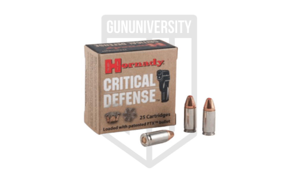 HORNADY - CRITICAL DEFENSE 9MM LUGER AMMO