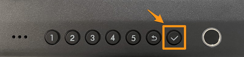 Pinewood K5 Safe Buttons