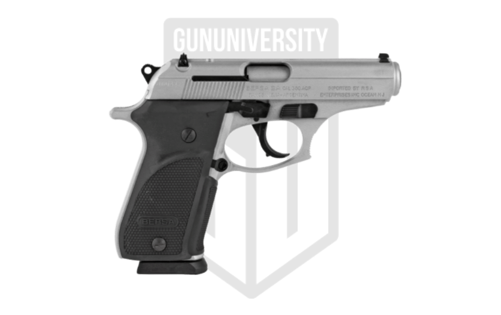 Bersa Thunder 380 Matte black_Satin Nickle