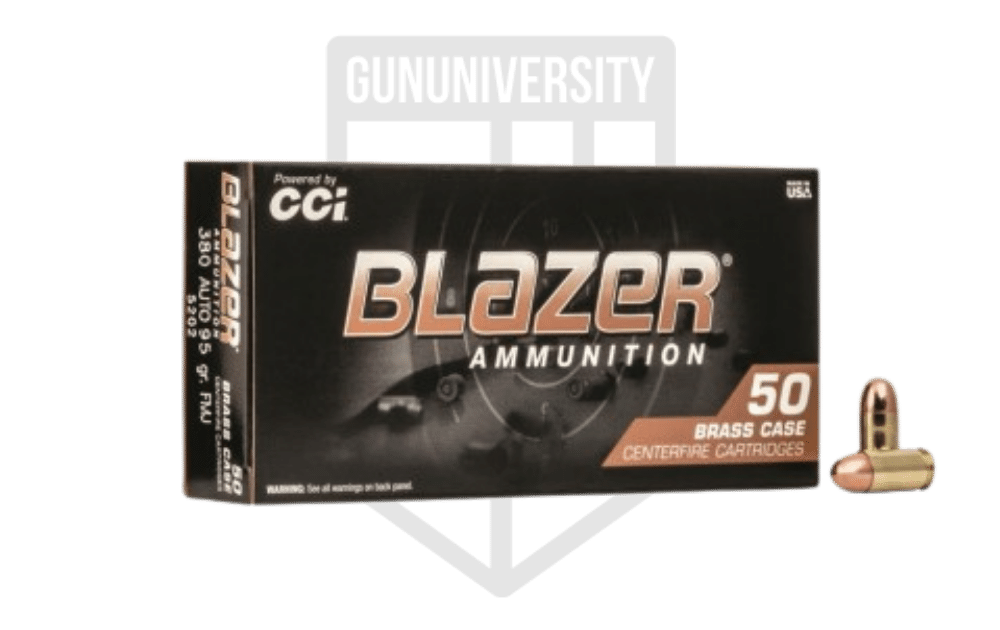 Blazer .380 ACP 95gr FMJ