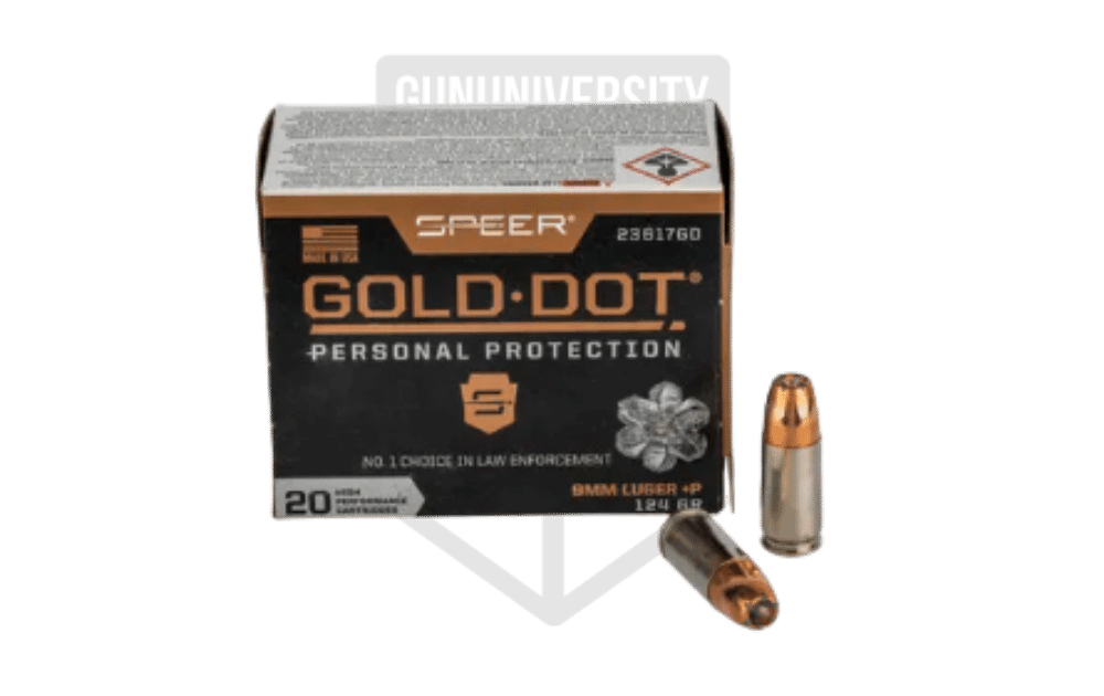 Gold Dot Handgun Personal Protection 9mm Luger +P