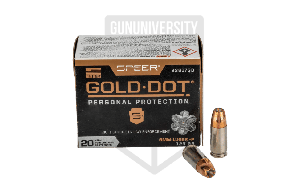 Speer Gold Dot Personal Protection 9mm Luger