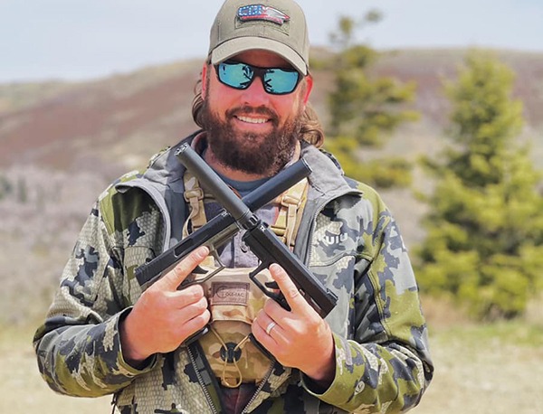 Buying a second TX-22 allows you to dual-wield. (our Taurus TX22 review is definitely positive.) 