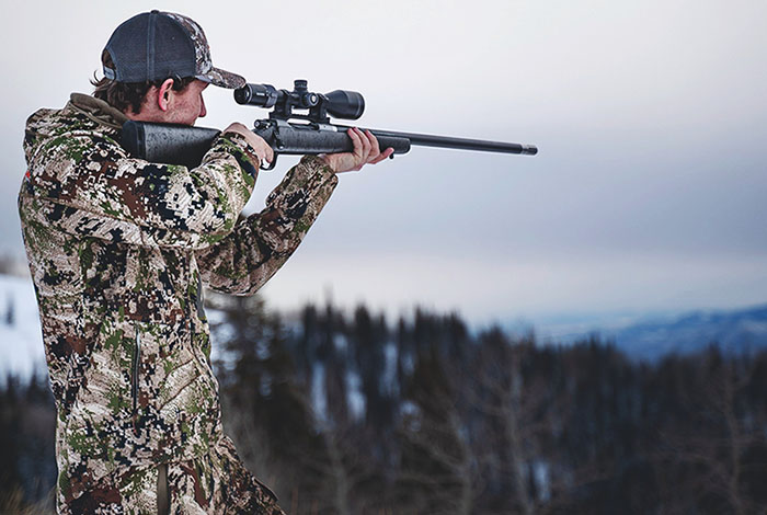 Scoping with a Ridgeline: photo courtesy of Christensen Arms. 