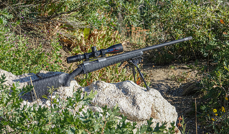 Christensen Arms Ridgeline scoped up for review. 