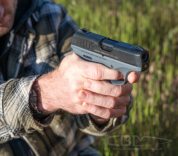 Ruger EC9s Review: handguns size vs. hand size.