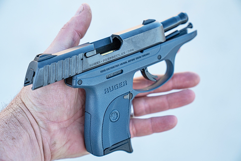 Ruger EC9s Review: the weapon's geometry does lend itself to concealed carry.