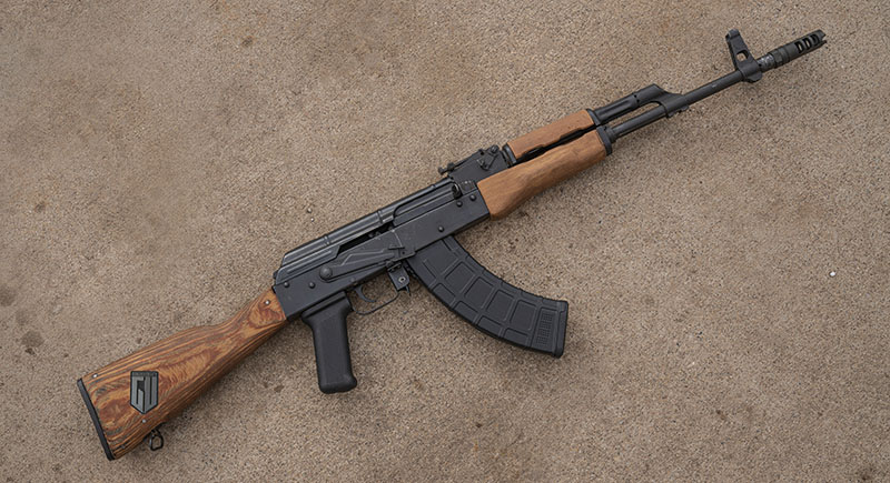 The WASR-10 is a Century Arms assembled AKM built with Romanian parts. 
