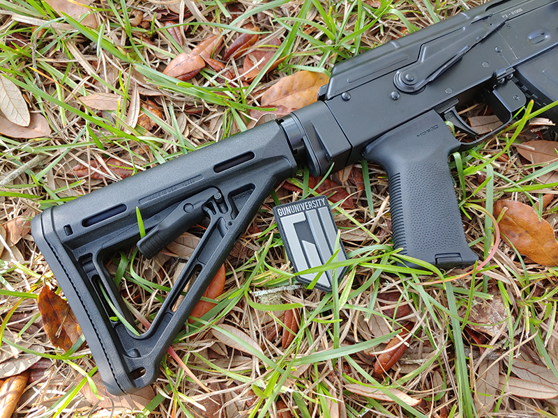 An AR stock on an AK