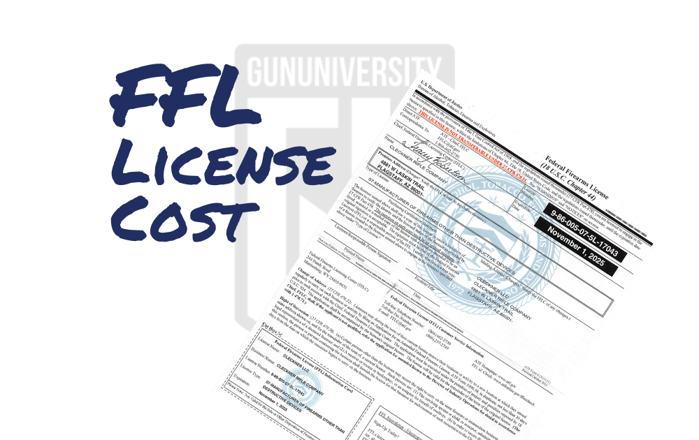 FFL License Cost