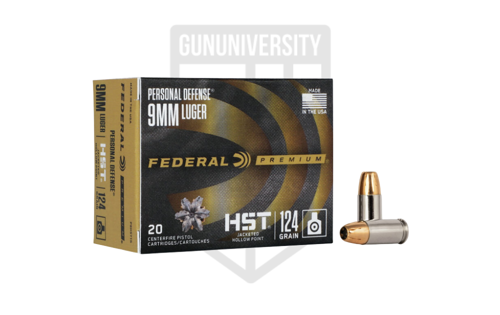 Federal HST 9mm Ammo