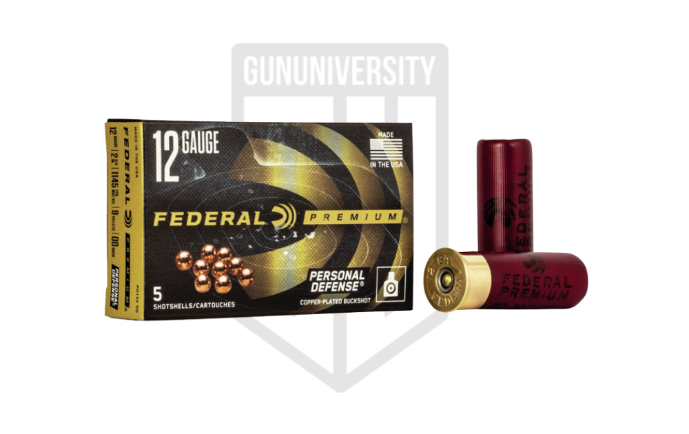 Federal Personal Defense 12 Gauge 00Buck Ammo