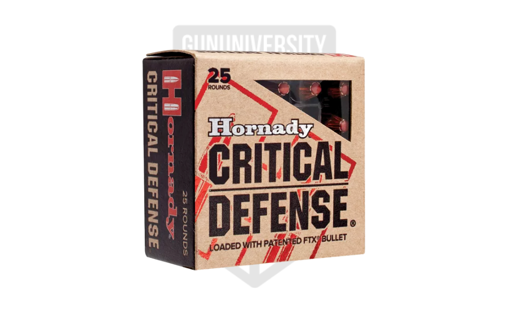 Hornady Critical Defense Ammo