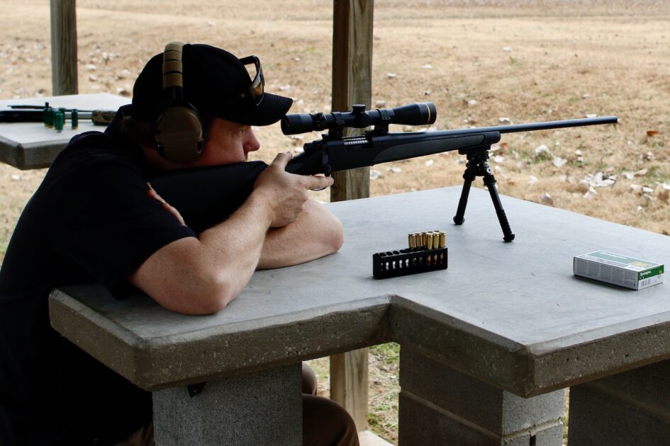 Remington 700 Bench Shooting