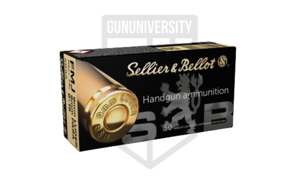 Sellier and Bellot 9mm Ammo
