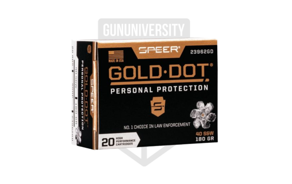 Speer Gold Dot 40S&W