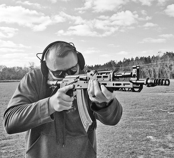 Reviewing the PSA AK GF3; Travis Pike on the range