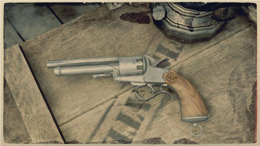 Red Dead Redemption LeMat Revolver