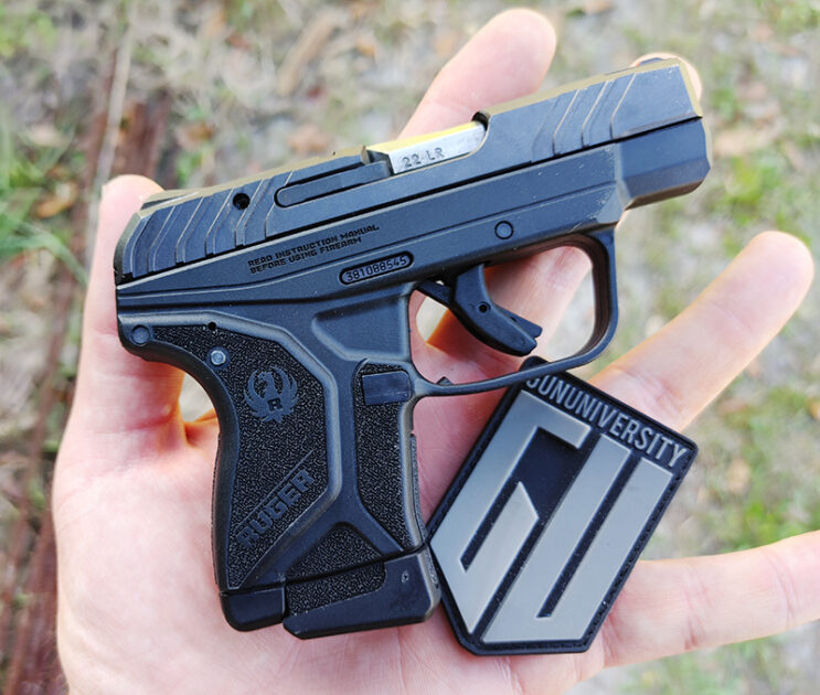 Ruger LCP II 22 in hand