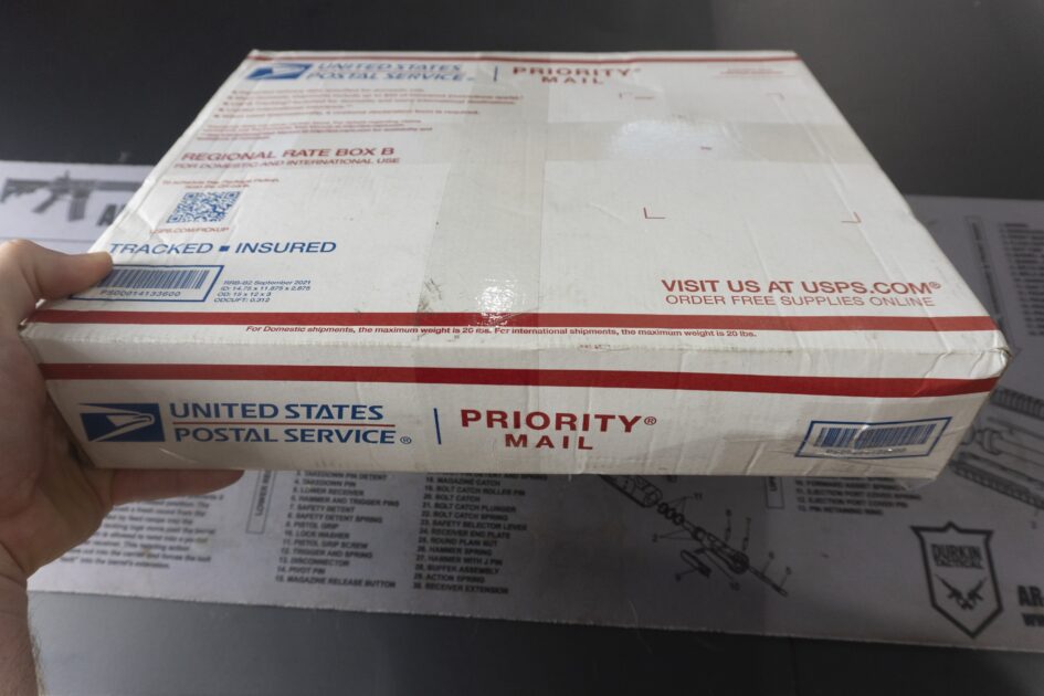 Durkin Tactical Build Kit Shipping Box