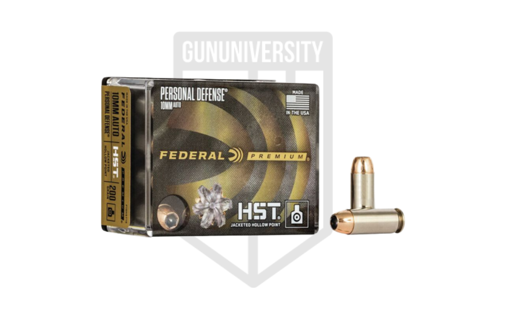 Federal Personal Defense 10mm 200GR HST JHP Ammo