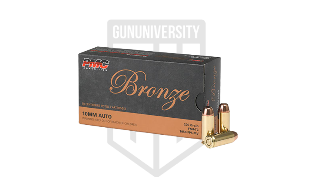 PMC Bronze 10mm 200 Gr FMJ Ammo