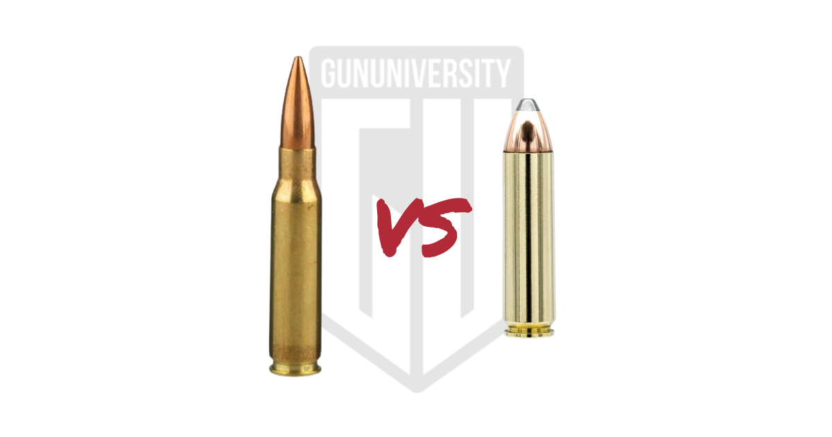 308 Winchester vs 450 Bushmaster