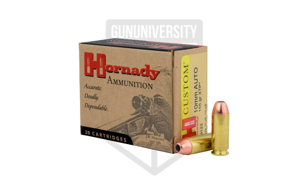 Hornady Custom 155 grain JHP