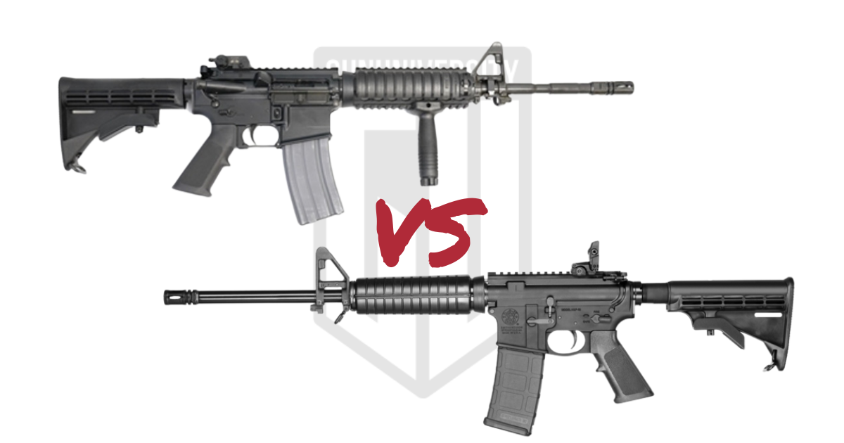AR15 vs M4: Civilian vs Military Rifles