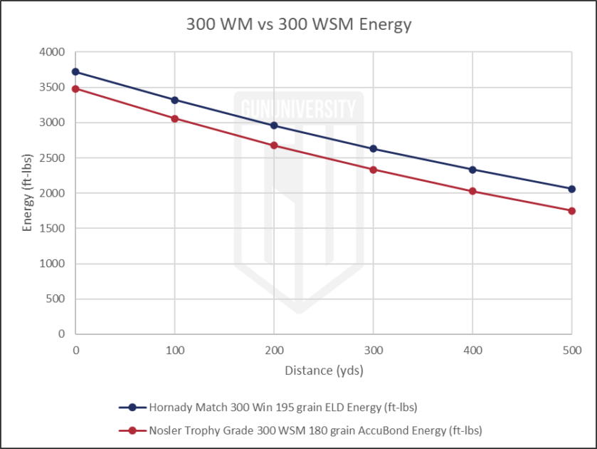 300 WM vs 300 WSM Energy 2