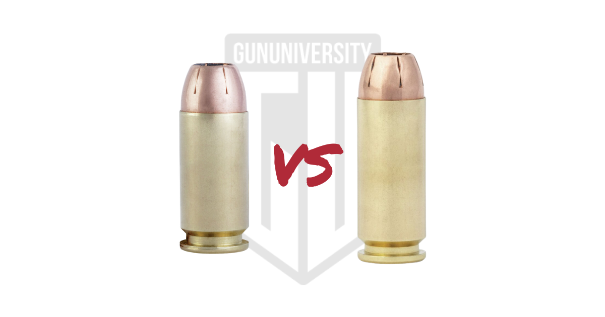40S&W vs 10mm Ammo Comparison