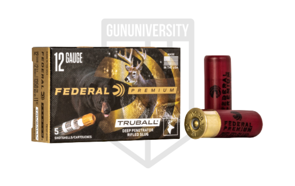 Federal Premium Vital-Shok 12 Gauge 2-34 1 oz TruBall Hollow Point Rifled Slug