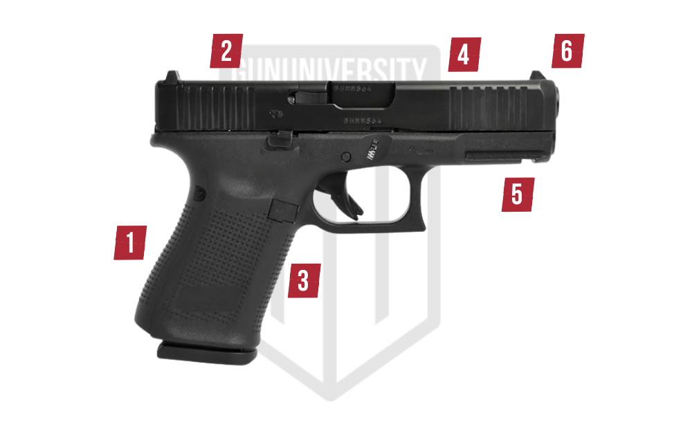Glock 19 vs Glock 23 Features