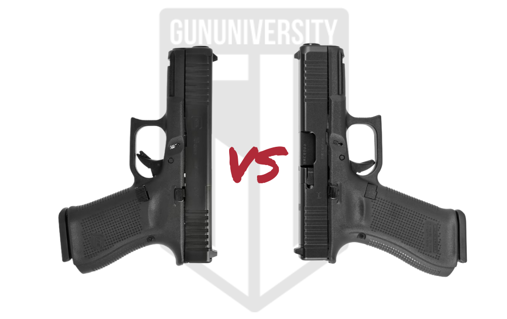 Glock 19 vs Glock 45: Does Size Matter (Grip Size)?