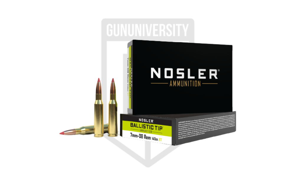 Nosler Ballistic Tip 7mm-08 Remington 140 Gr