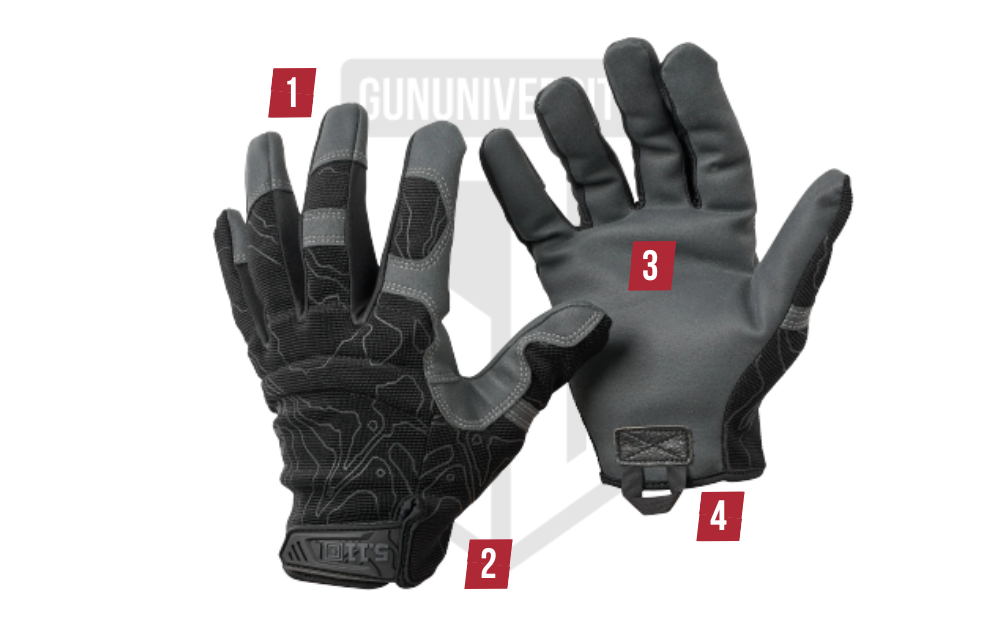 5.11 High Abrasion TAC Gloves Features