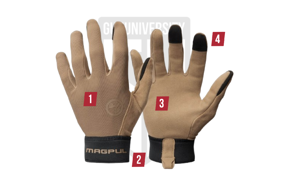 Magpul Technical Gloves Features
