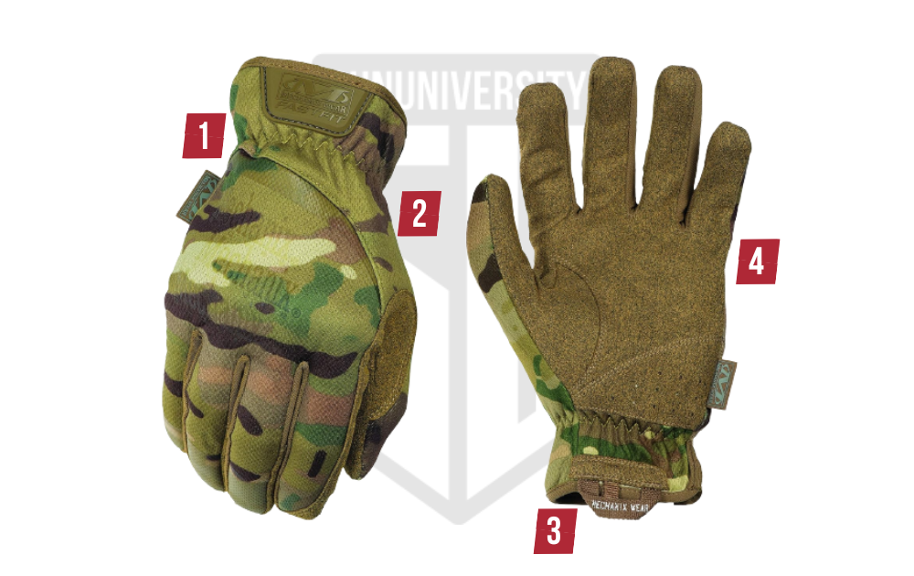 Mechanix Wear Tactical Gloves Features