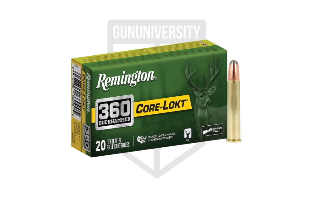 Remington 360 Buckhammer 180 gr JSP
