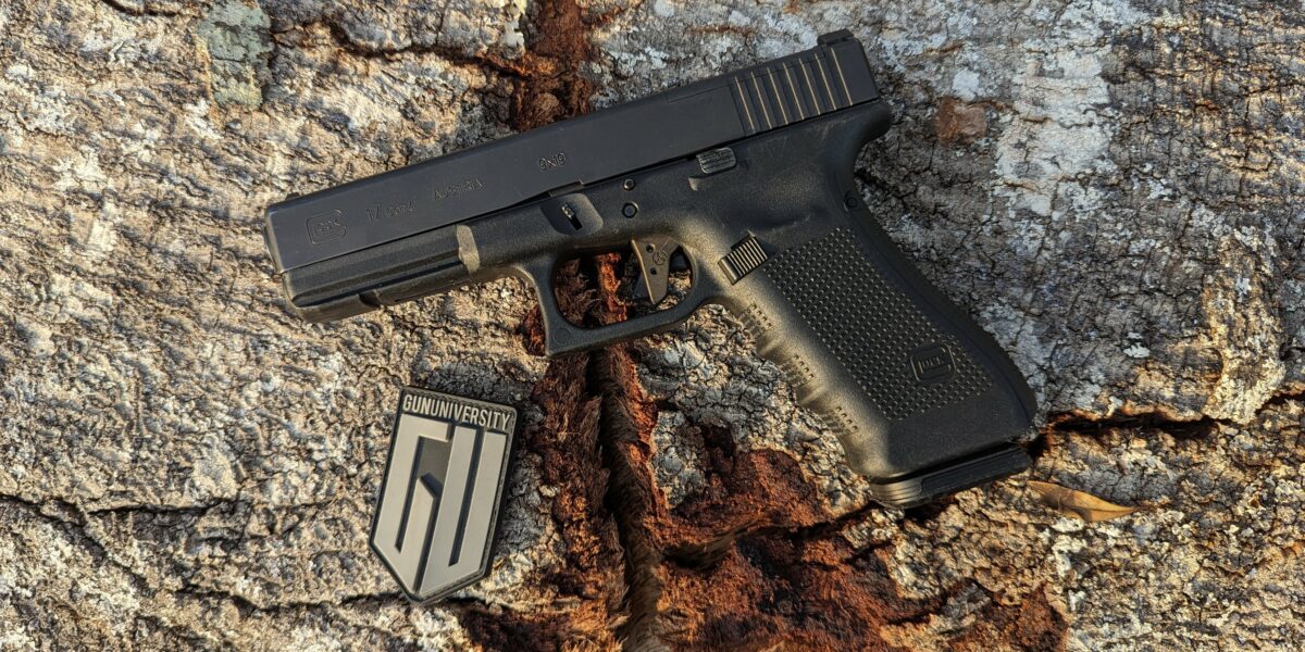 Glock 17 Patch top down