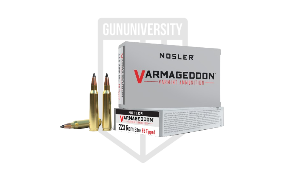 Nosler Varmageddon 53GR Ammo