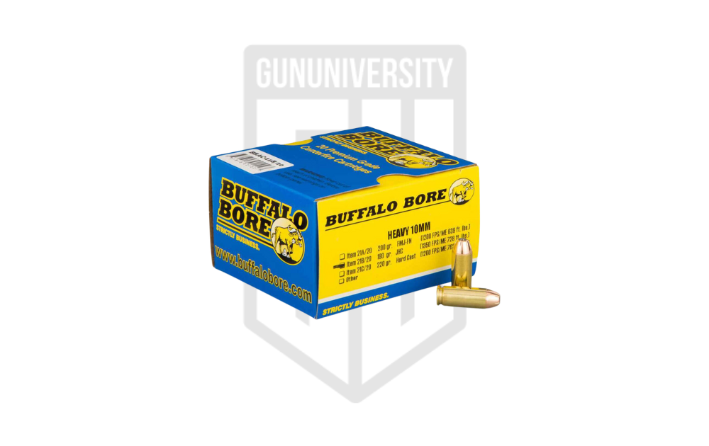 Buffalo Bore Heavy 10mm 180 grain JHP