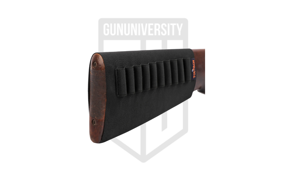 Shotgun Shell Holder Buttstock Rifle Cartridge Carrier