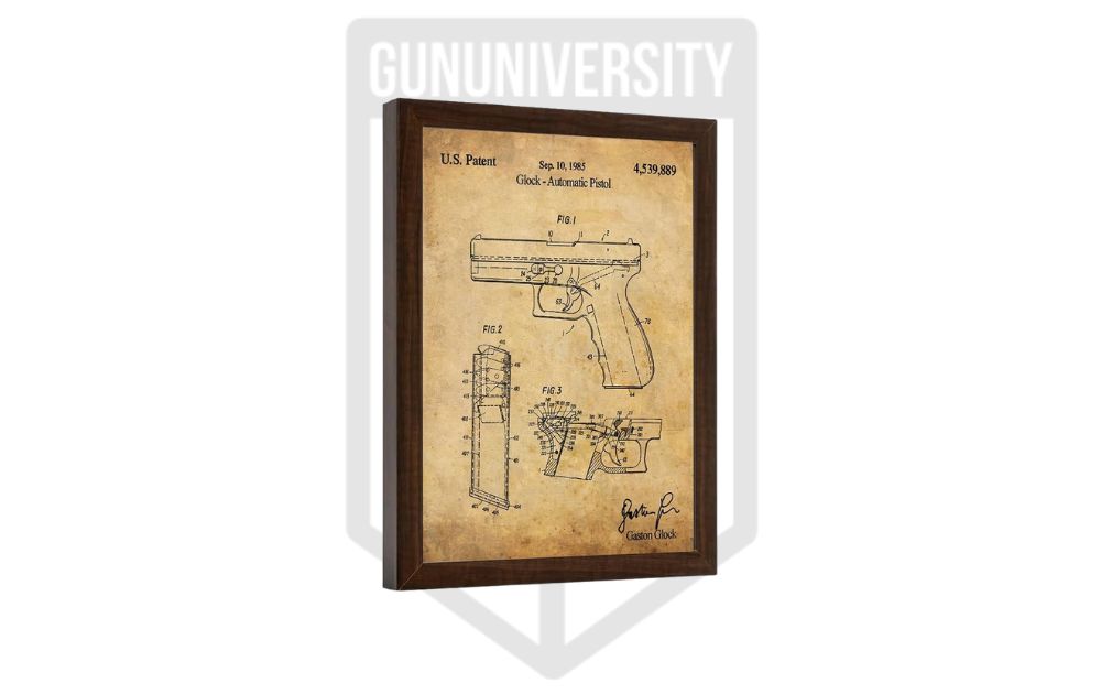 Firearm Patent Wall Art